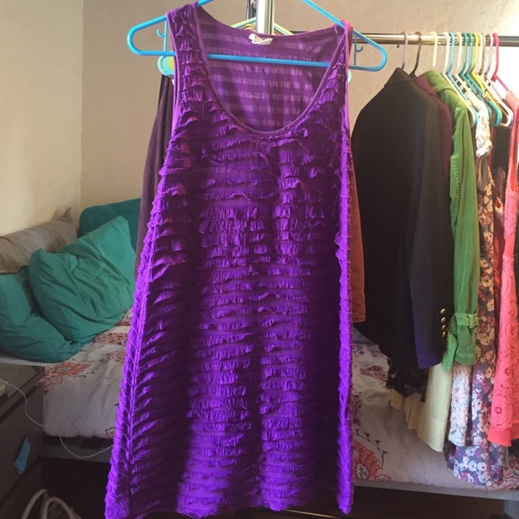 Free People Ruffled Patra Tunic Dress aso Glee