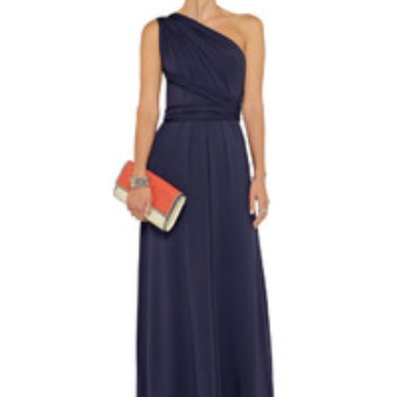 Tart convertible maxi dress navy blue.
