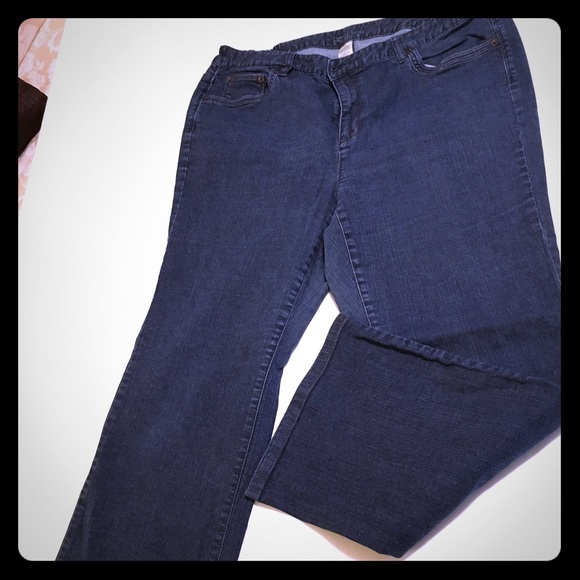 18W Stretch Bootcut Liz Claiborne Jeans