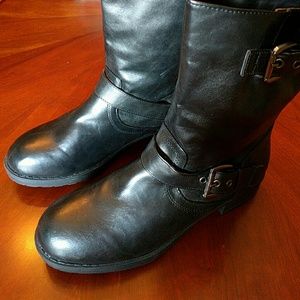 Report Faux Leather Boots
