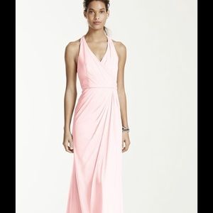 ISO David's bridal petal pink 4 longdress F15983