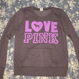 VS Pink crewneck sweatshirt