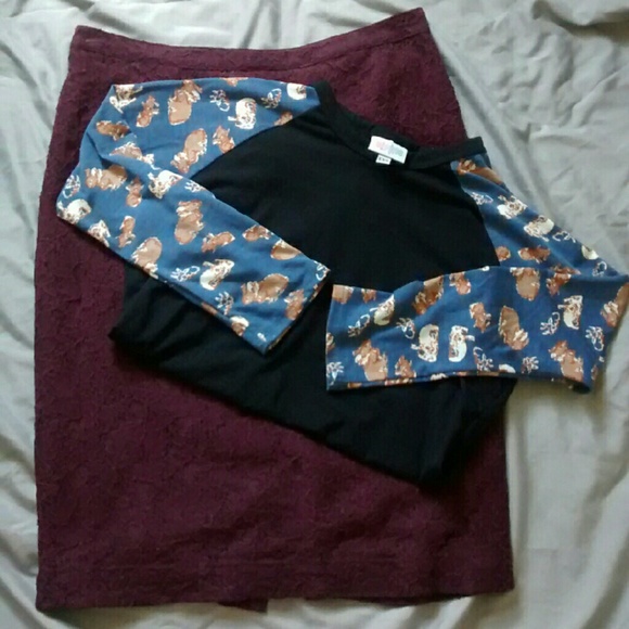 Lularoe bunny randy xxs