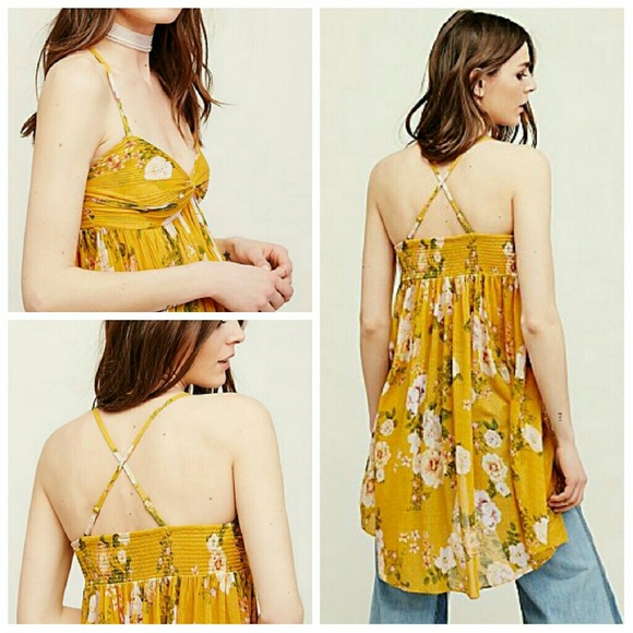 Free People Floral Print Tunic - Picture 2 of 5