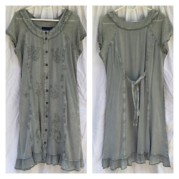 Coline XL Hippie Boho Festival Dress