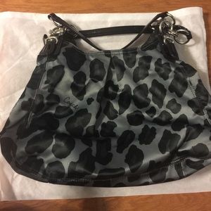 COACH giraffe print hobo