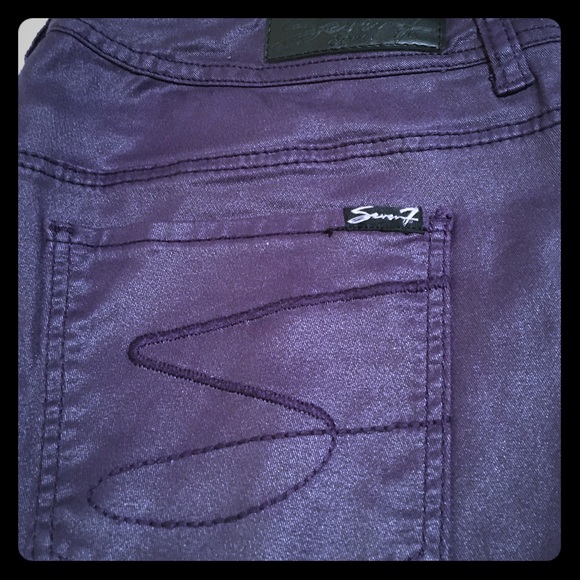 Purple Seven7 Skinny Jeans 18W