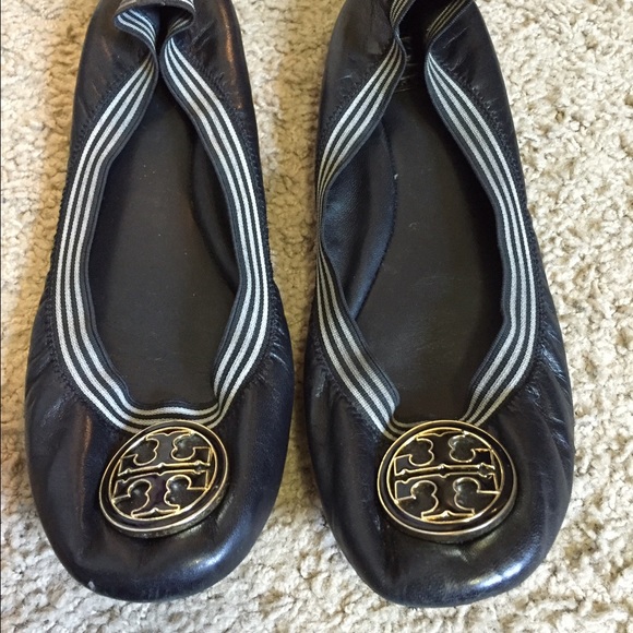 Tory Burch leather Caroline flats size 8.5