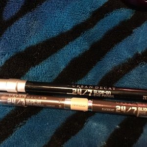 Urban decay glide on eye pencils