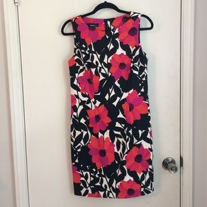 Patterned Sheath Dress