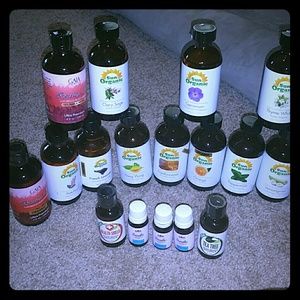 Organic essential oils