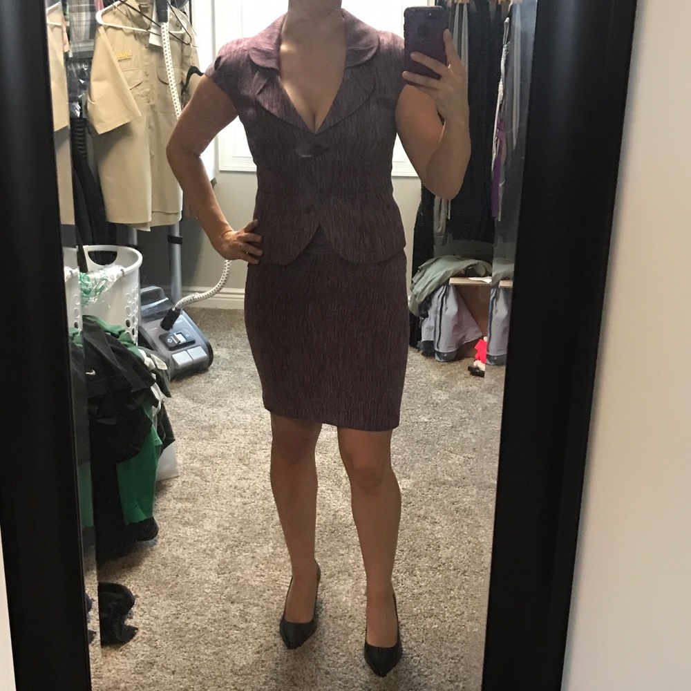 Limited suit jacket and skirt