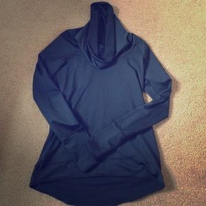 Reebok cowl neck running shirt