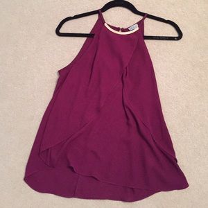 Abbeline Eggplant Flyaway Tank