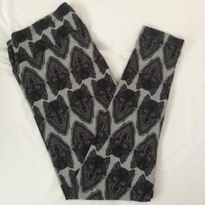 TC Tall and Curvy LuLaRoe Wolf Wolves Leggings