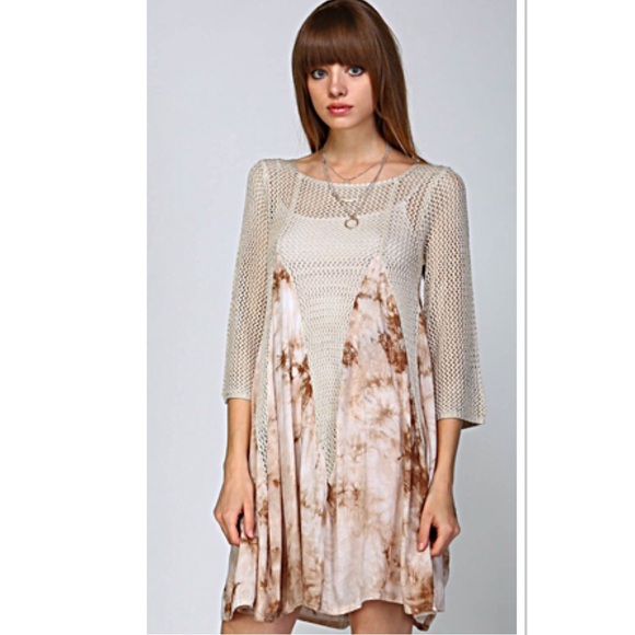 HP🎉BOHO BABYDOLL DRESS - Picture 2 of 4