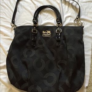 Black coach bag