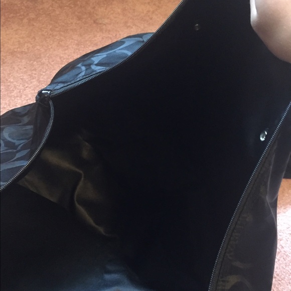 Large black coach bag - Picture 3 of 4