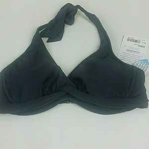 NWT Athleta Tara Halter bikini underwire top 34B/C