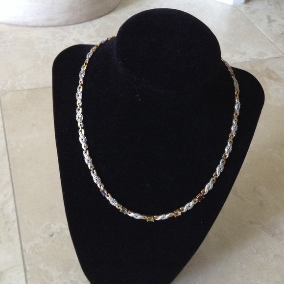 NEW  925 SILVER GOLD PLATTED WITH RHINESTONES