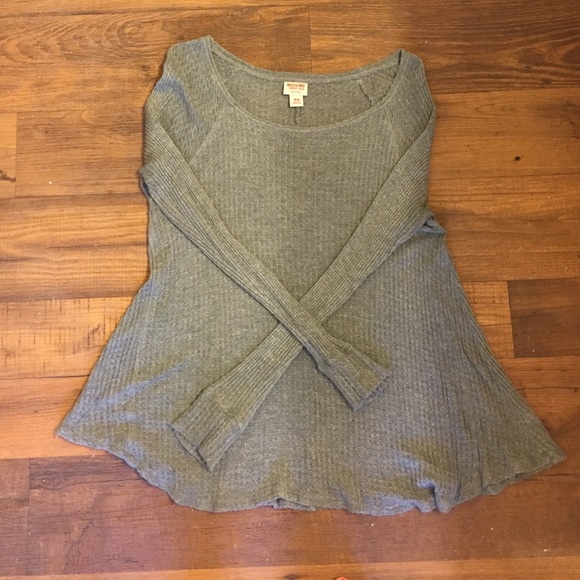 Grey Swing Sweater