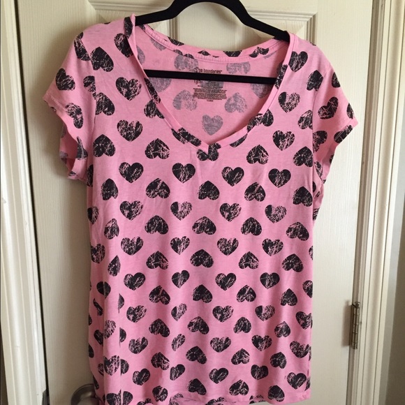 Pink Heart Tee