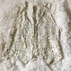 Vintage Crochet Vest