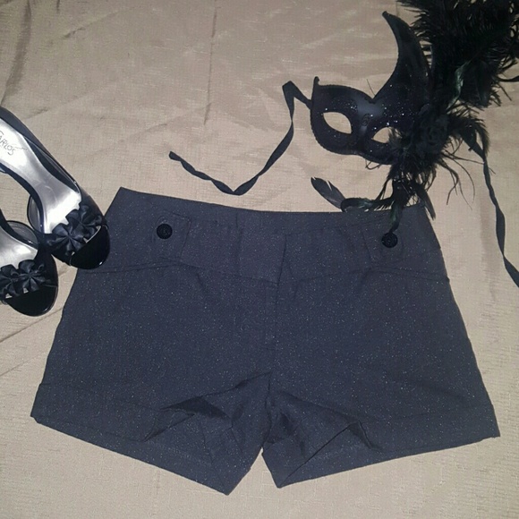 Charcoal colored shorts