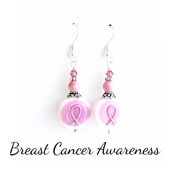 Breast Cancer Awareness Earrings