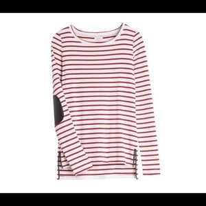 Greenich Striped Knit Top