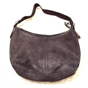Old Navy suede leather hobo bag