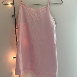 pink Cami with adjustable straps