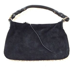 Gap suede leather small hobo