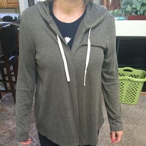 Forever 21 sweatshirt cardigan