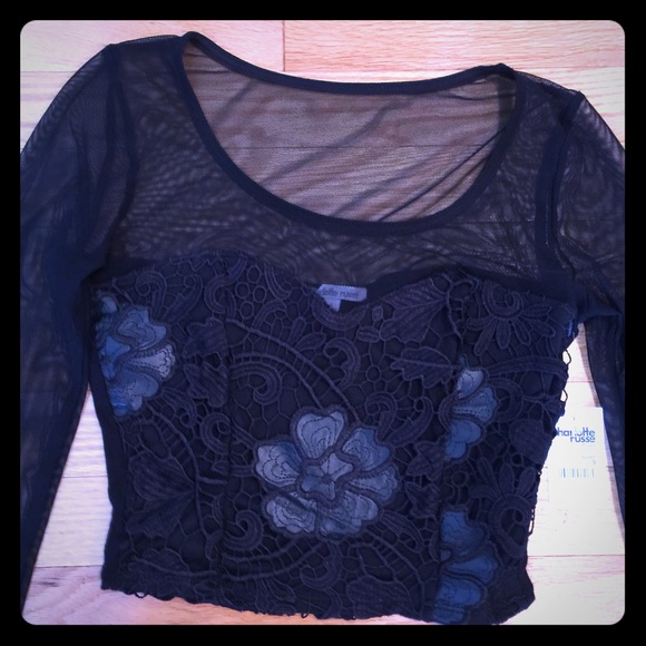 NWT Charlotte Russe Crop Top