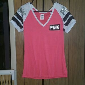 Vs pink t shirt