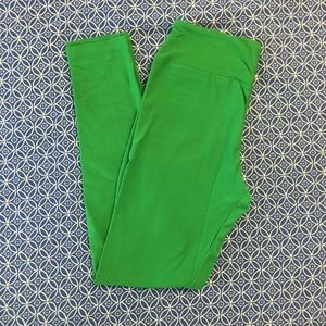 Solid Green Lularoe Leggings (One Size)