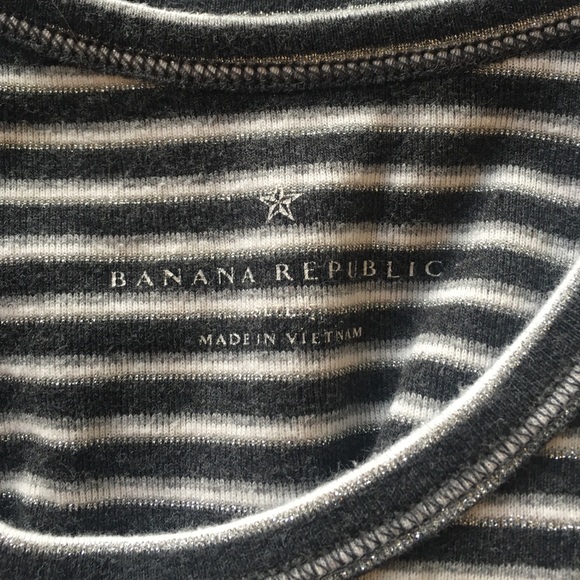 Banana Republic sparkly striped tank - Picture 2 of 3