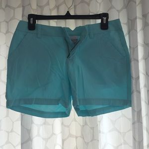 Columbia Teal Kenzie Cove Shorts Size 4
