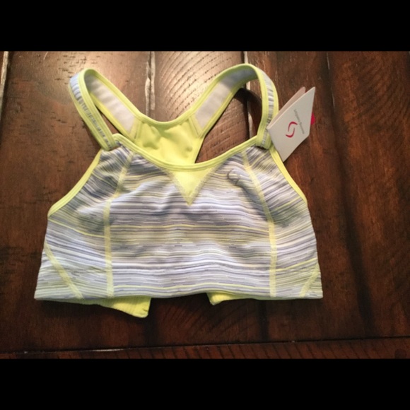 NWT Moving Comfort rebound racer sports bra 32c