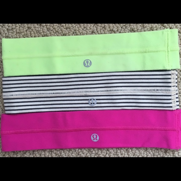 Pack (3) of Lululemon Headbands
