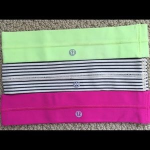 Pack (3) of Lululemon Headbands