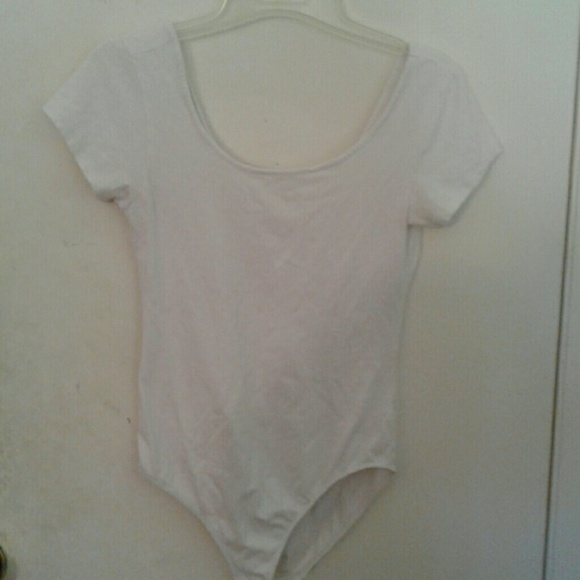 Plain White Bodysuit