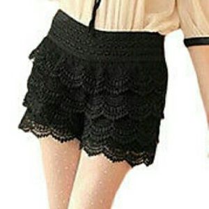crochet shorts