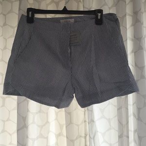 Blue/White Seersucker Shorts Size M