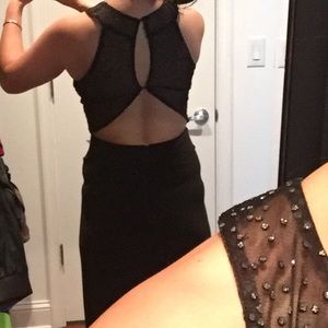 Morgan & co illusion gown