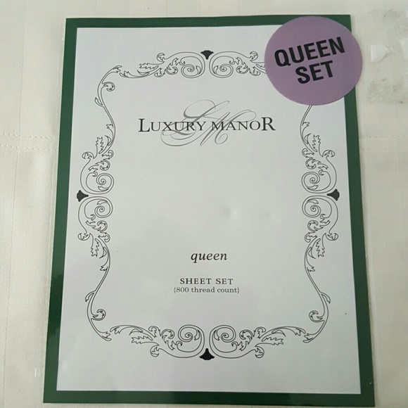 Queen bed sheet set
