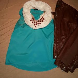 Apt. 9 Teal racer back tank