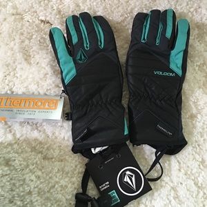 volcom ski gloves