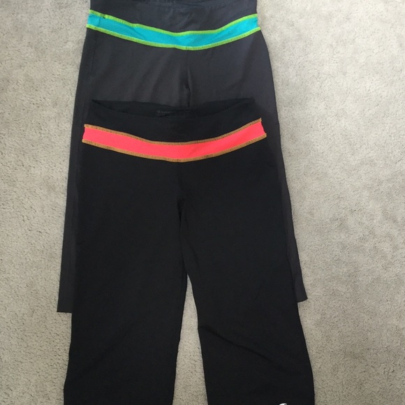 Set of 2 champion workout capris